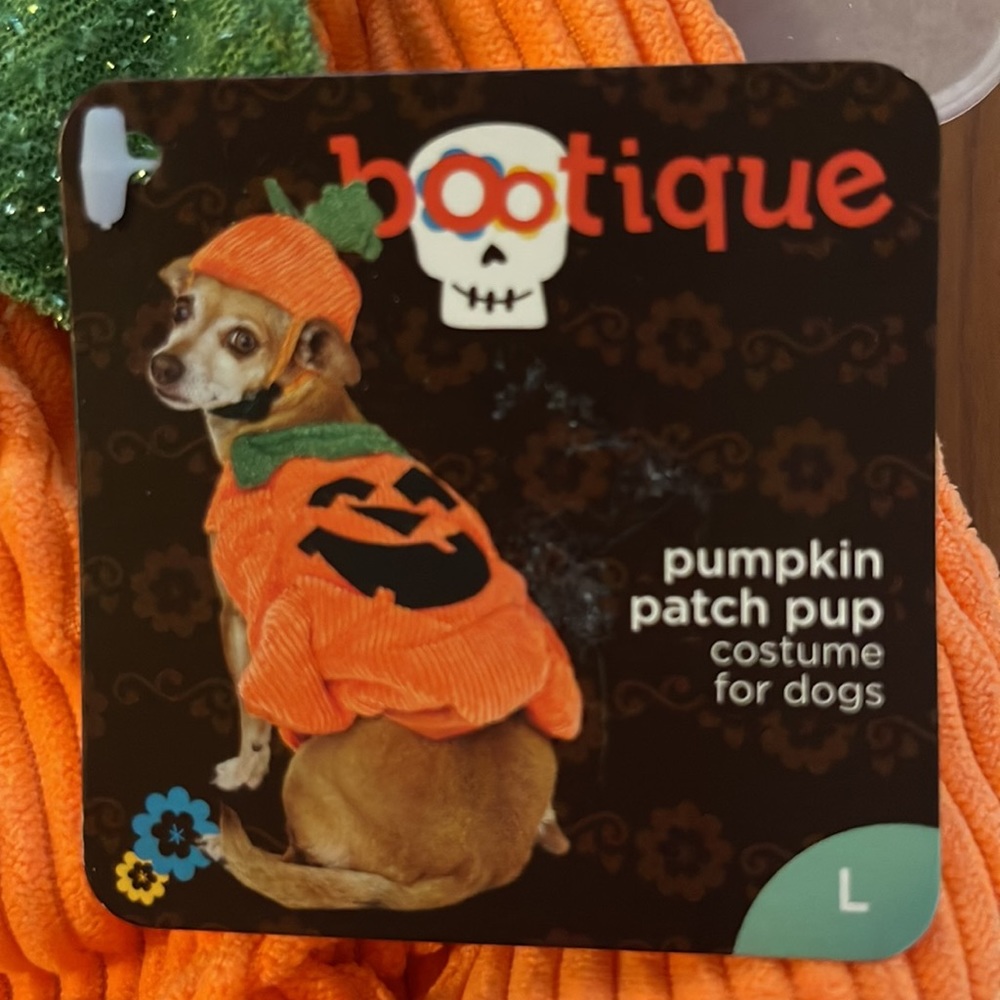 Pumpkin Patch Halloween Costume for dogs - Picture 8 of 9